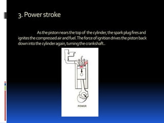 OilThere are three main components that make up a combustion engine:PistonCrankshaftValvetrain         These three components work in concert to pump air and fuel and turn your wheel. Let’s look at each on in a little more detail.Your Car’s Engine
