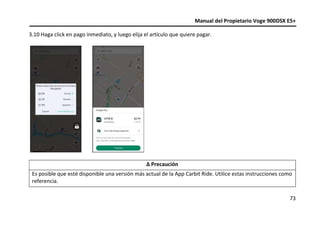 manual para conexion carbit ride Voge 900dsx | PDF