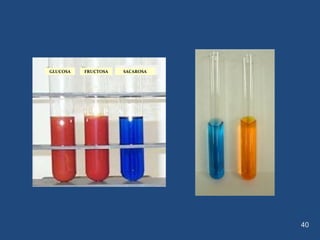 40
GLUCOSA FRUCTOSA SACAROSA
 