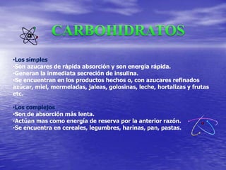 CARBOHIDRATOS ,[object Object]