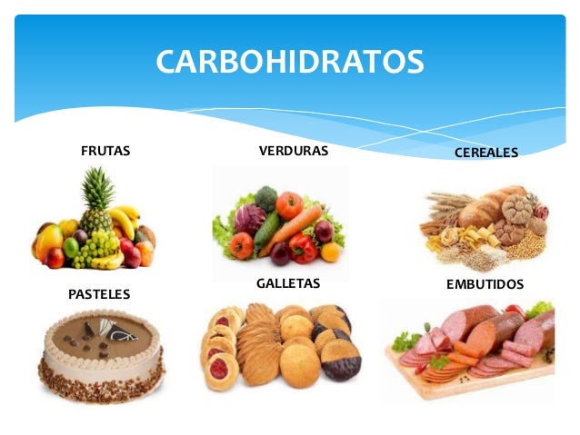 Que alimentos llevan carbohidratos