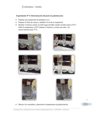 Carbohidratos   almidon