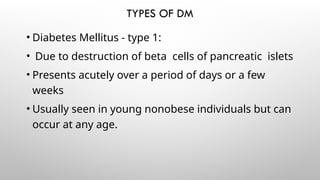 CARBOHYDRATE, METABOLISM DISORDERS.pptx. | PPTX