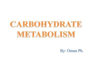 Carbohydrate Metabolism for HO.pptx
