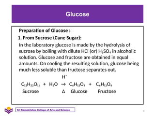 Carbohydrates - Introduction, classification, preparation, properties ...