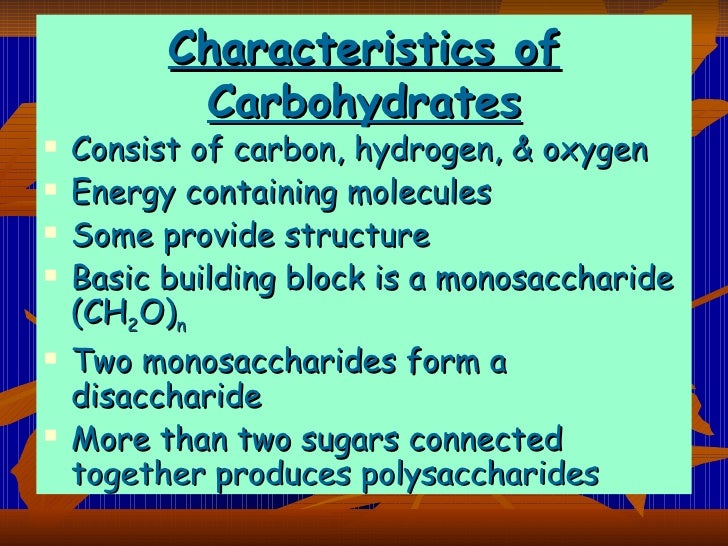 Carbohydrates Revised