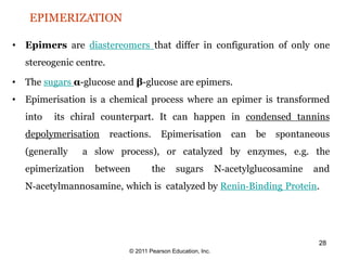 Epimerization Examples Carbohydrates, types, classification. Fifth sem (1).pdf