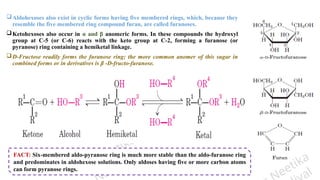 Carbohydrates (Monosaccharides with examples) | PPTX