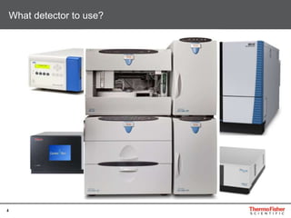 4
What detector to use?
 