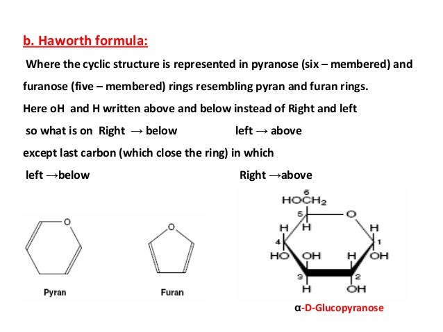 furanose structure fructose structure Carbohydrate