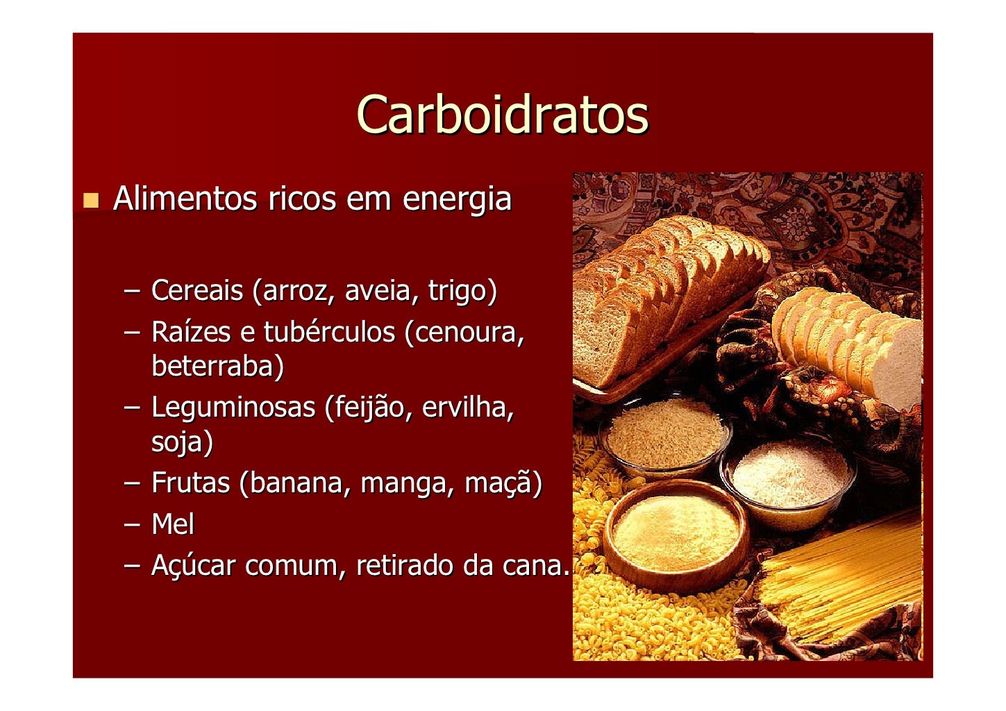 Defina Carboidratos E Cite Suas Principais Funções