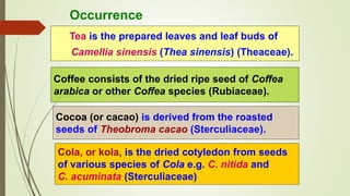 Carboline, imidazole and purine based alkaloids | PPTX