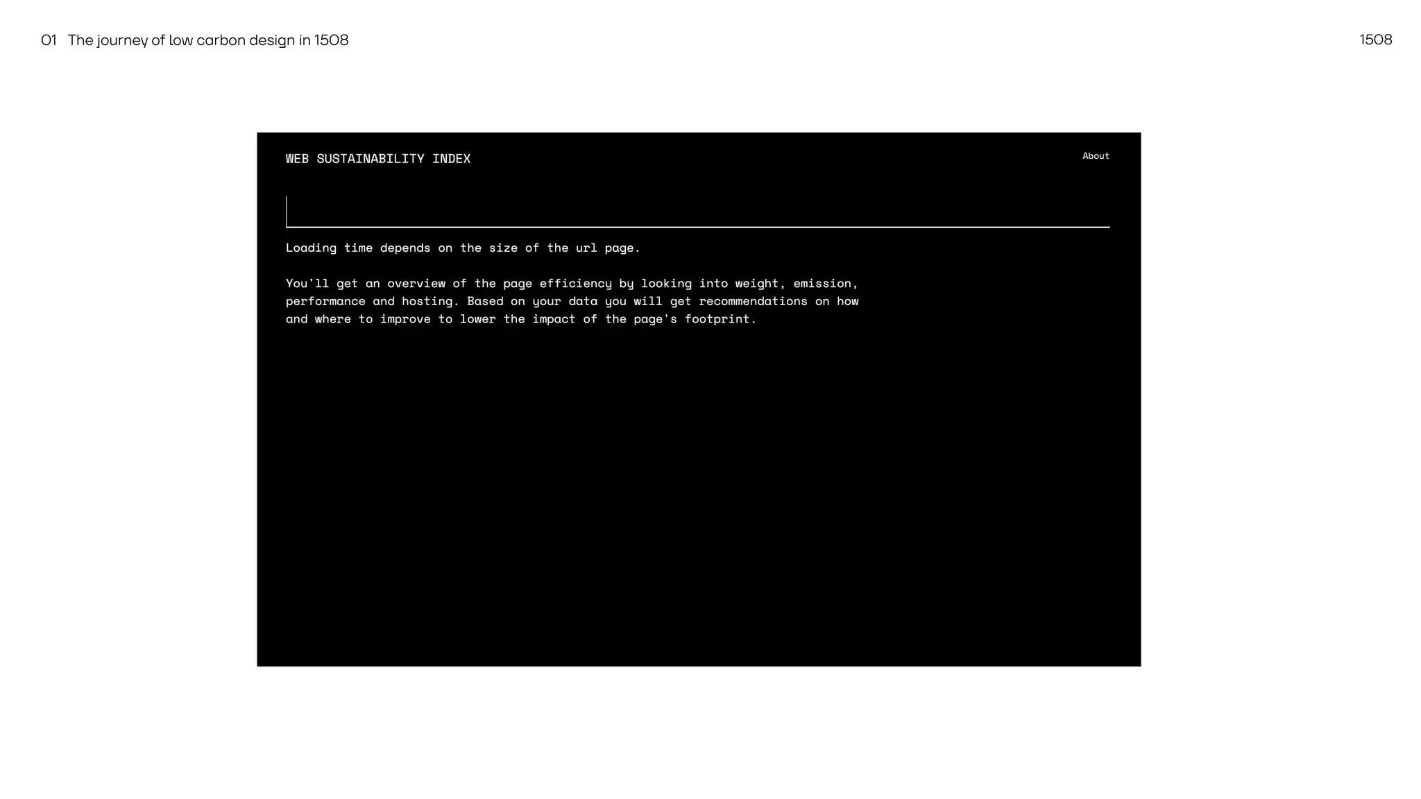 1508
01 The journey of low carbon design in 1508
 