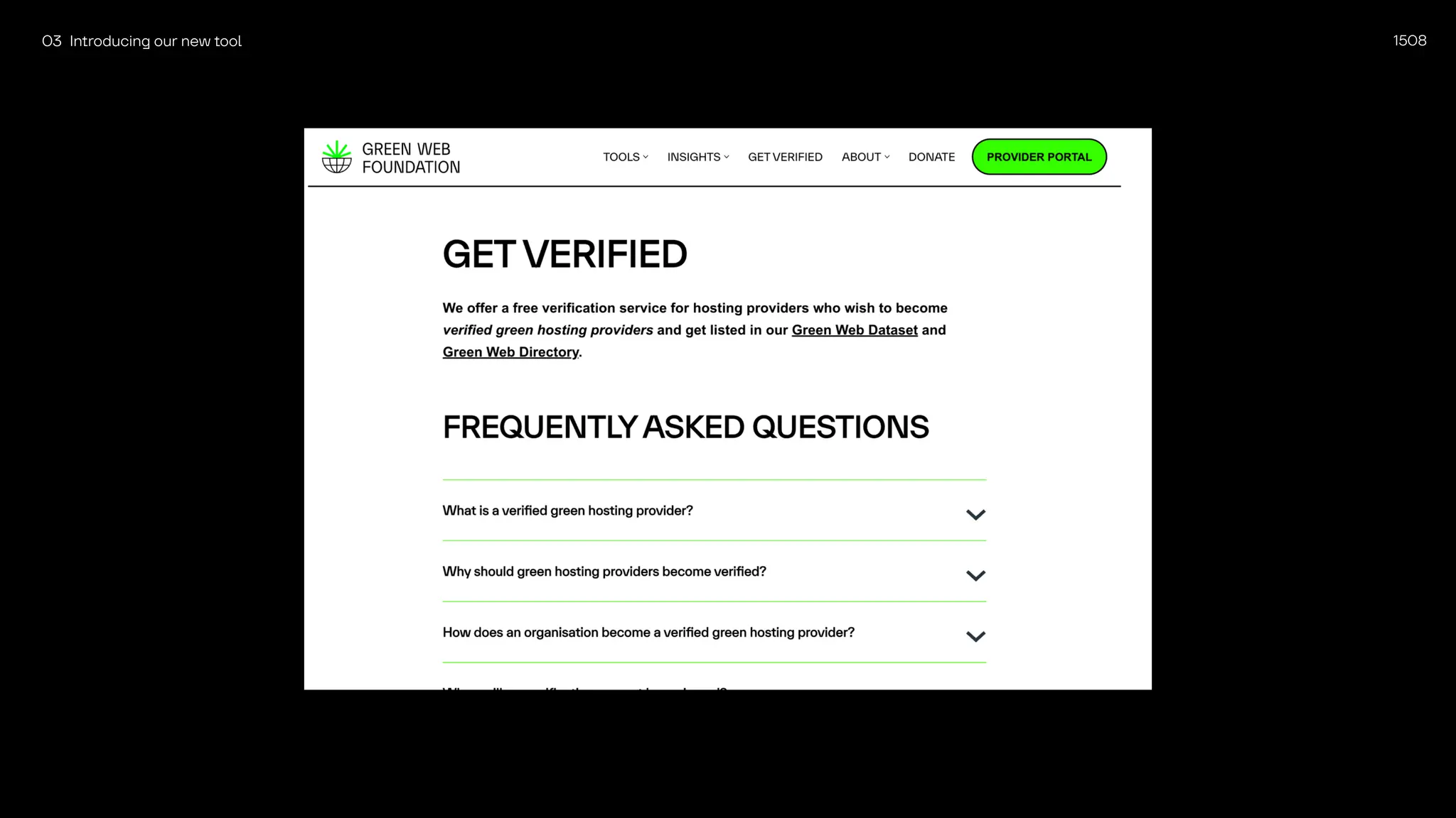 1508
03 Introducing our new tool
 