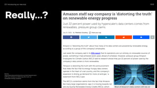 1508
03 Introducing our new tool
Really
...
?
Source:
https://www.datacenterdynamics.com/en/news/amazon-
sta
ff
-say-company-is-distorting-the-truth-on-
renewable-energy-progress/
 