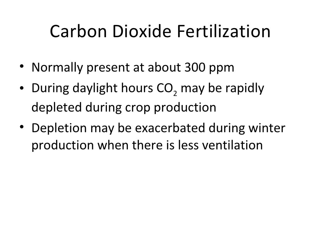 Carbon Dioxide Injection