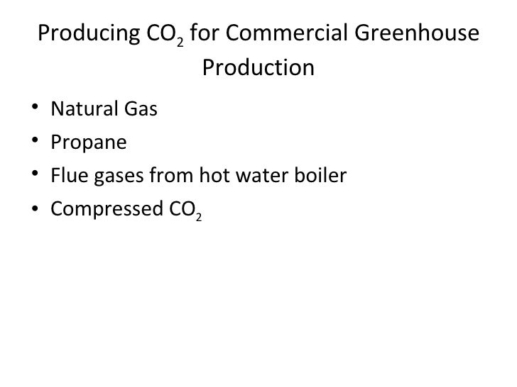 Carbon Dioxide Injection