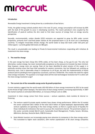 Carbon Market Forecast