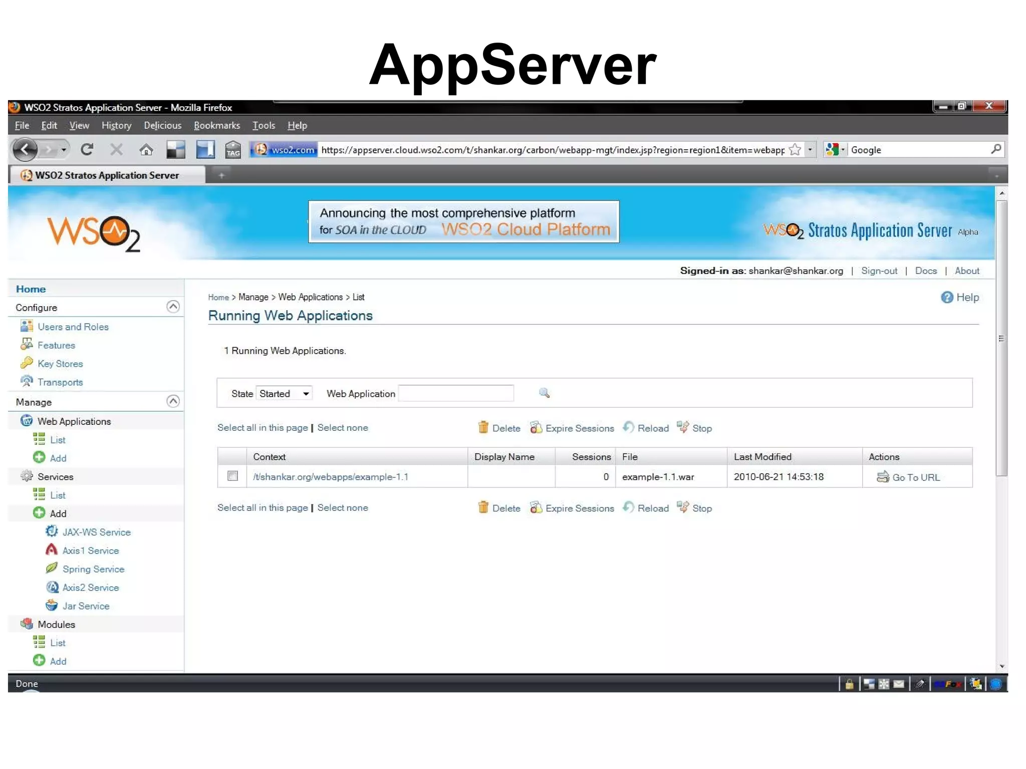 AppServer
 