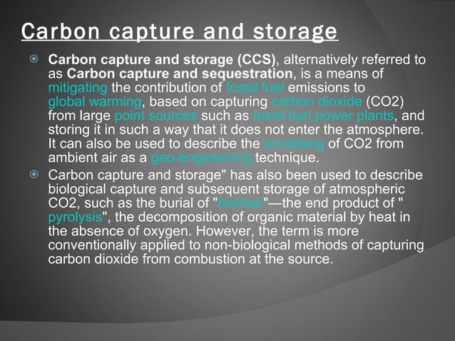 Carbon Abatement Technologies Ppt Indoor Environmental Quality