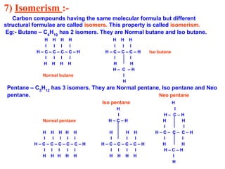 Carbon and it's compounds ppt pdf in nar | PDF