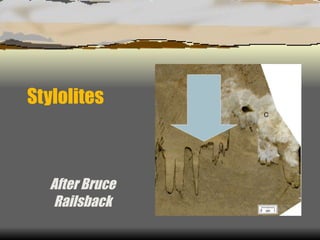 Stylolites After Bruce Railsback 