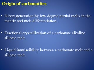 Carbonatites