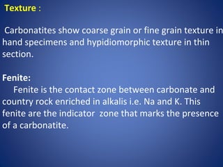 Carbonatites