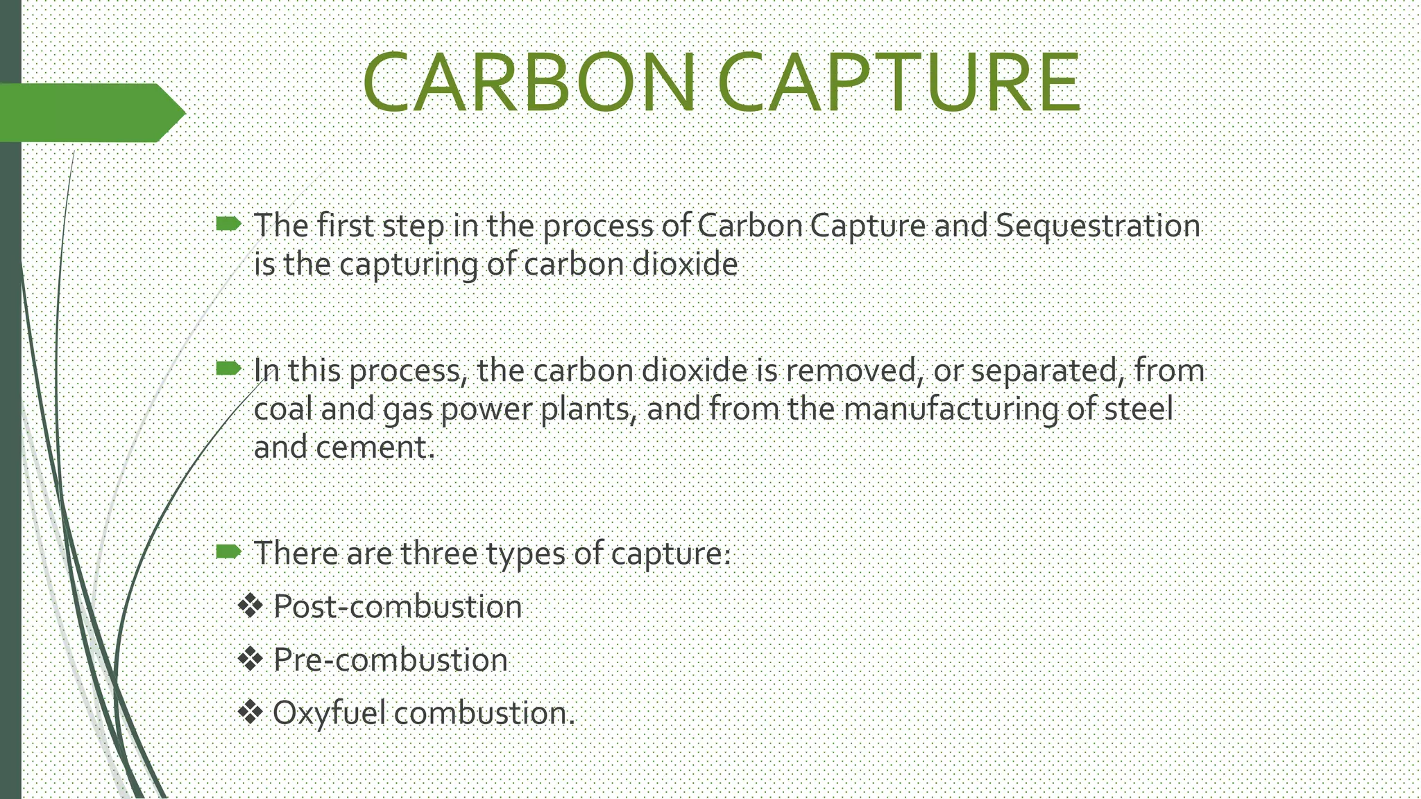 Carbon capture and sequestration | PPT