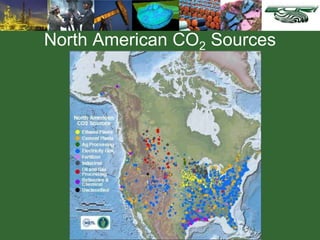 North American CO2 Sources
 