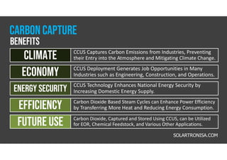 Carbon Capture Utilisation and Storage | PDF