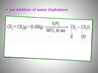• (iv) Addition of water (hydration)
 