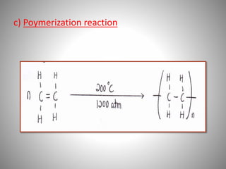c) Poymerization reaction
 