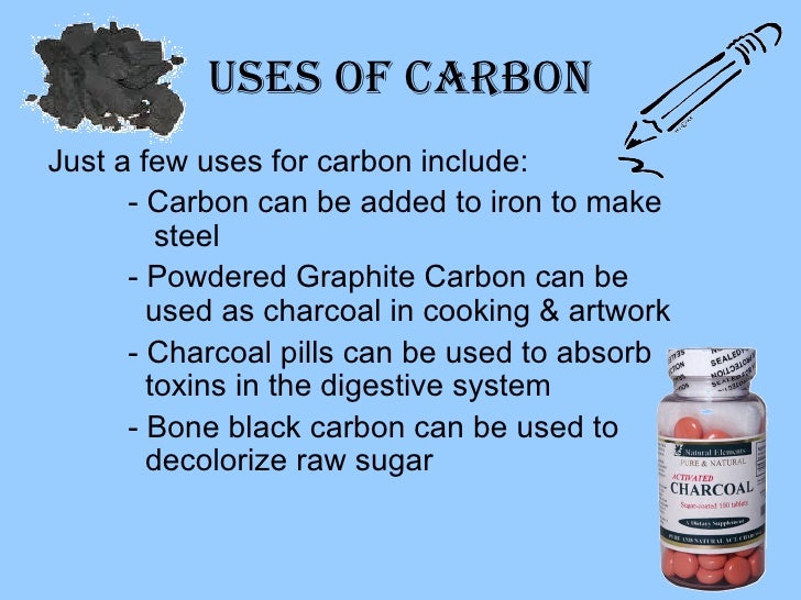 What are some uses of carbon?