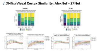 / DNNs/Visual Cortex Similarity: AlexNet - ZFNet
AlexNet ZFNet
 