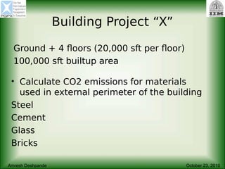 How to calculate carbon emissions in construction projects | PDF