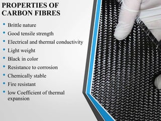 Carbon fibres | PPTX