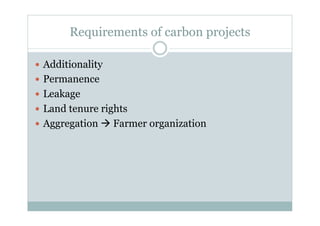 Carbon insetting to confront climate change, improve farmer livelihoods and enhance s uppl y chain resilience