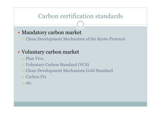 Carbon insetting to confront climate change, improve farmer livelihoods and enhance s uppl y chain resilience