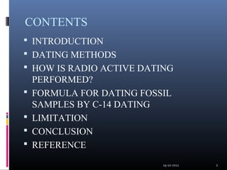 Carbon isotope study on fossils | PPT