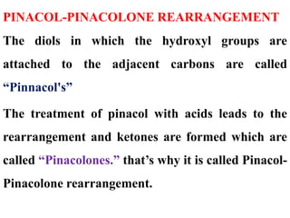 CARBONIUM ION REARRANGEMENT.ppt