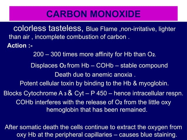 Carbon Monoxide poisoning in human.pptx