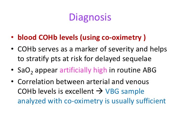 Carbon monoxide poisoning