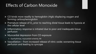 Carbon monoxide poisoning | PPTX