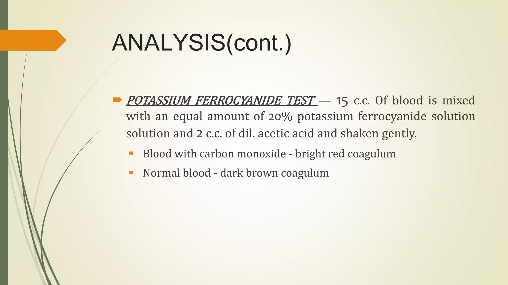 Normal Co Carbon monoxide poisoning, its causes and symptoms in a dead body | PPTX