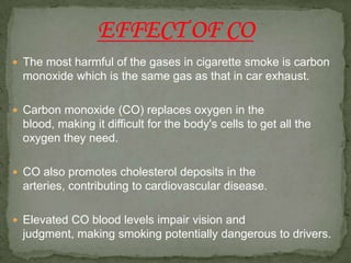 Carbon monoxide & tar