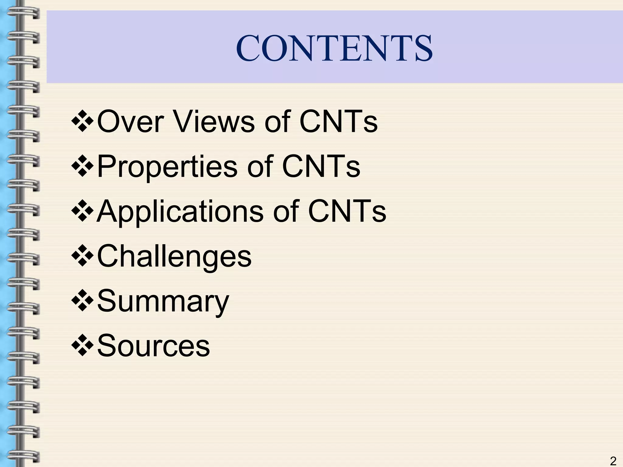 Carbon nanotubes properties and applications | PPTX