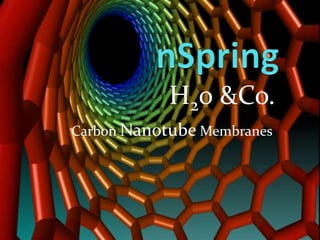 nSpring H20 &Co. Carbon Nanotube Membranes 