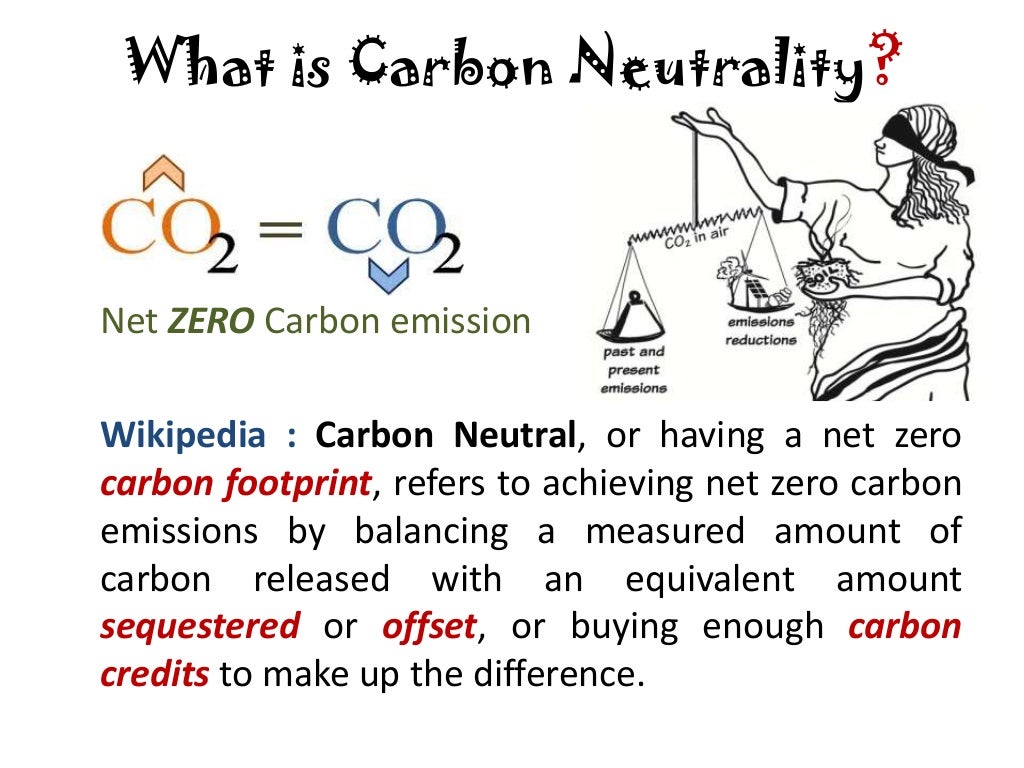 Carbon neutral