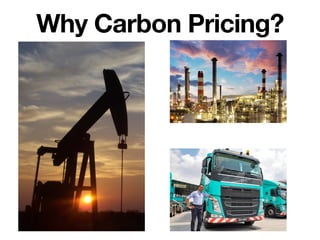 Why Carbon Pricing?
 